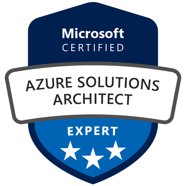 Microsoft Certified Azure Solutions Architect Expert